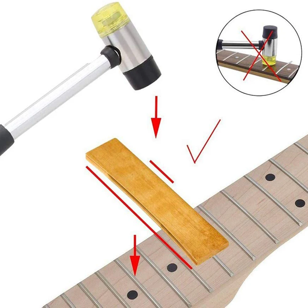 

Golden Guitar 10 Radius Fingerboard Press Caul Insert Accurate Fretting Tool for Electric Acoustic Bass Guitarist Luthier Tool