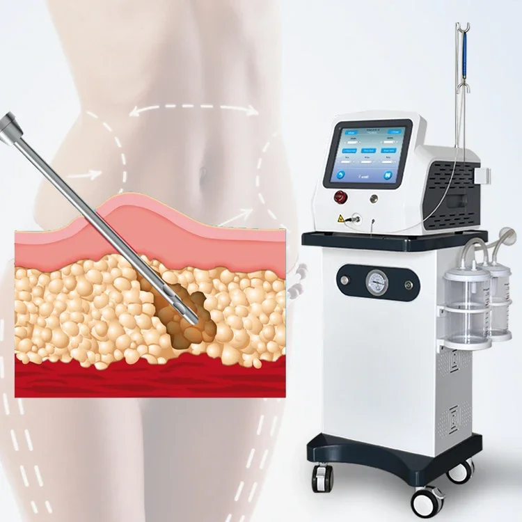 Hot Sell Surgery Dual-Wavelength Laser 980nm+1470nm Endolift Liposuction Fat Ablation Laser Machine Lipolysis