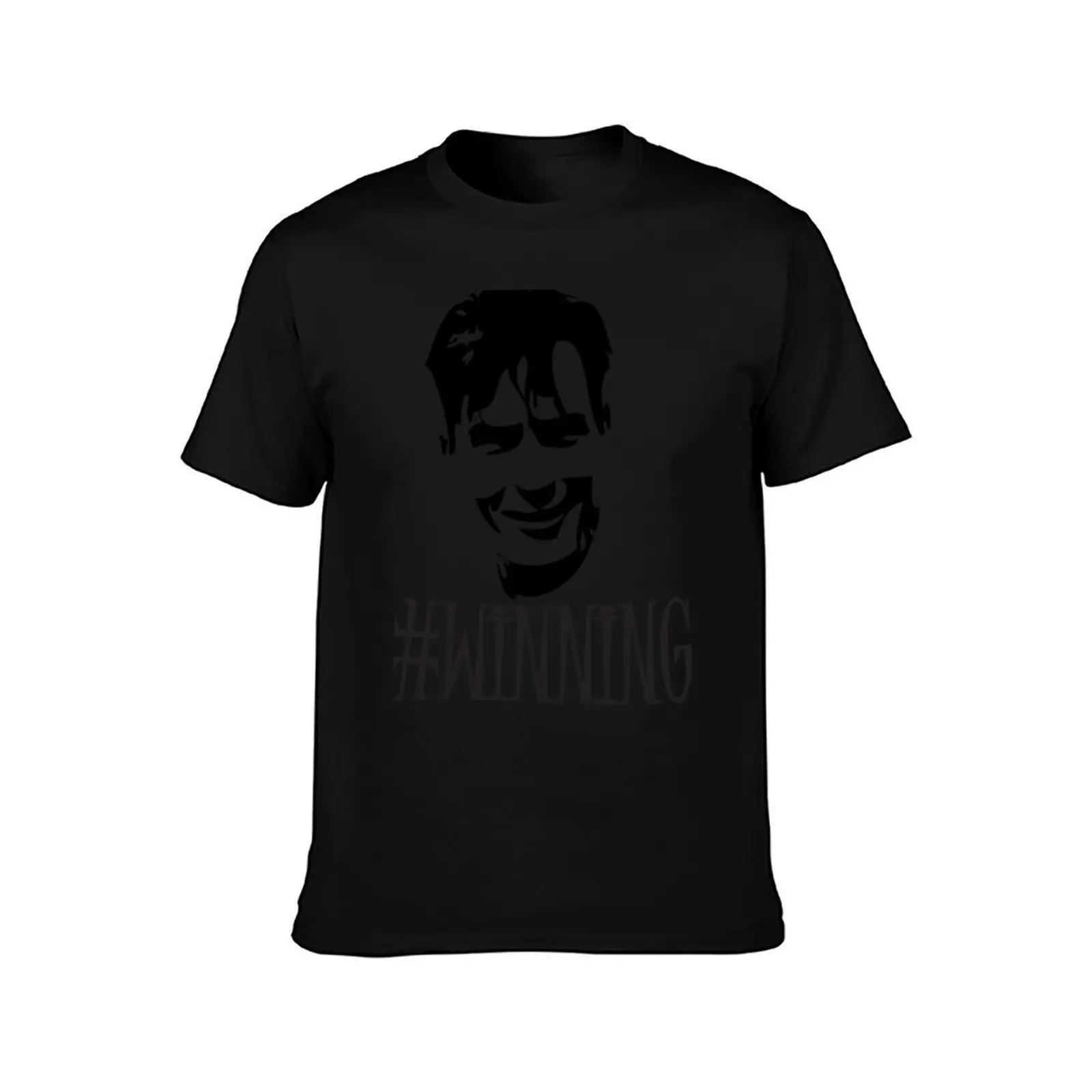 Charlie Sheen Is Winning T-Shirt Athletic Fit Sports Short Sleeve Top T-Shirt