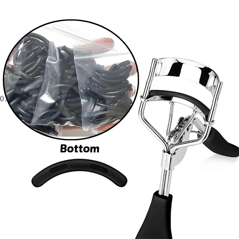 24/60/100Pcs Colorful Replacement Eyelash Curler Refill Rubber Pads Makeup Curling Styling Tools Eyelashes Clip Replacement Pad