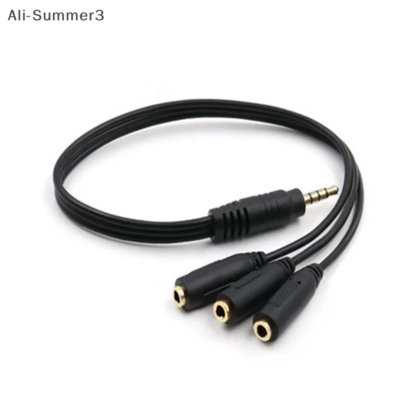 3.5mm 3 Way Port Aux Multi Hea - Earphone Splitter Jack recension och pris