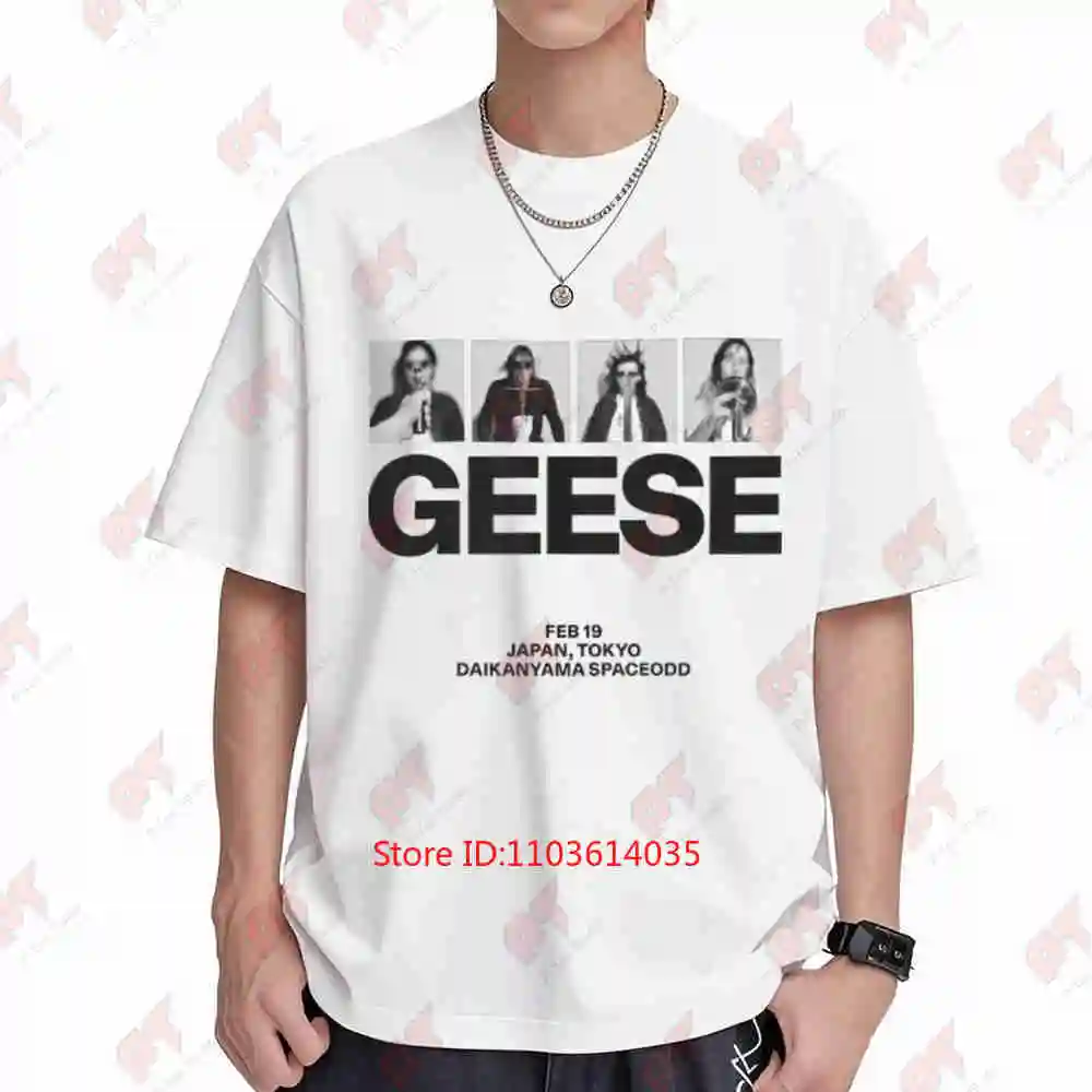 Geese Band Collection Short Sleeve Tee 100% Cotton T-Shirt