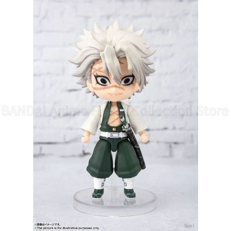 In Stock Original BANDAI SPIRITS Figuarts Mini Blade of Demon Destruction Shinazugawa Sanemi Model Toys Gifts Collection