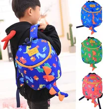 Cartoon Children Backpacks High Capacity Kindergarten Schoolbag Anti-lost Bag Boy School Bags Adjustable Kids Backpack