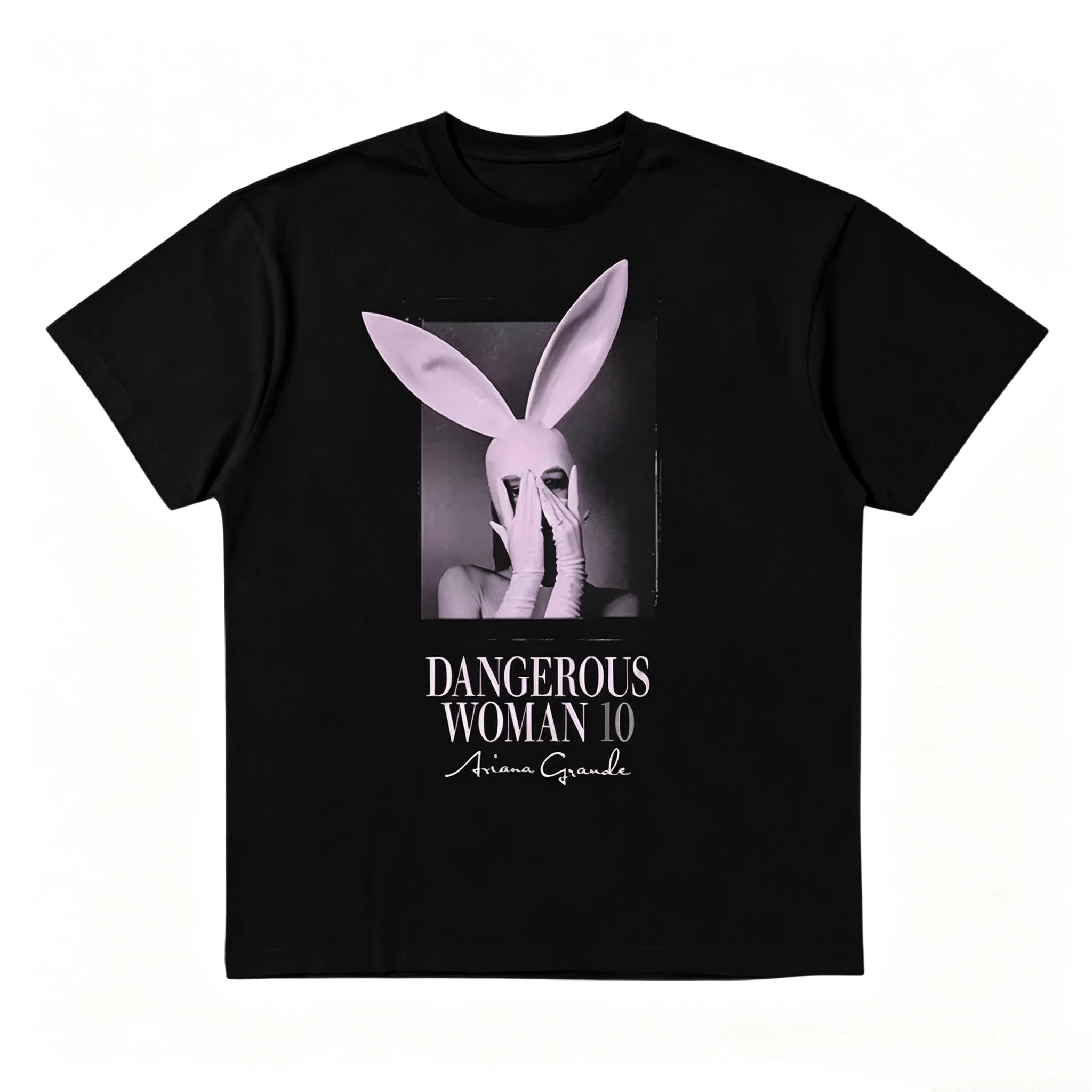Spring Summer Ariana Grande Album Dangerous Woman 10 Anniversary 2026 T Shirt Cotton Unisex Men‘s Women's Comfortable Casual