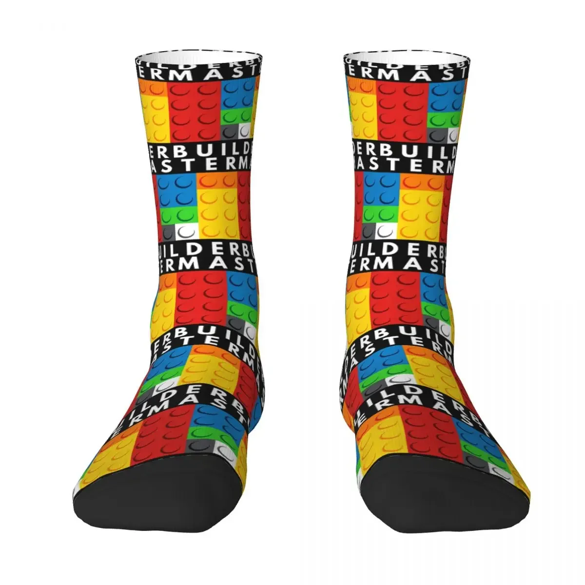 

Master Builder Socks Harajuku High Quality Stockings All Season Long Socks Accessories for Unisex Birthday Present