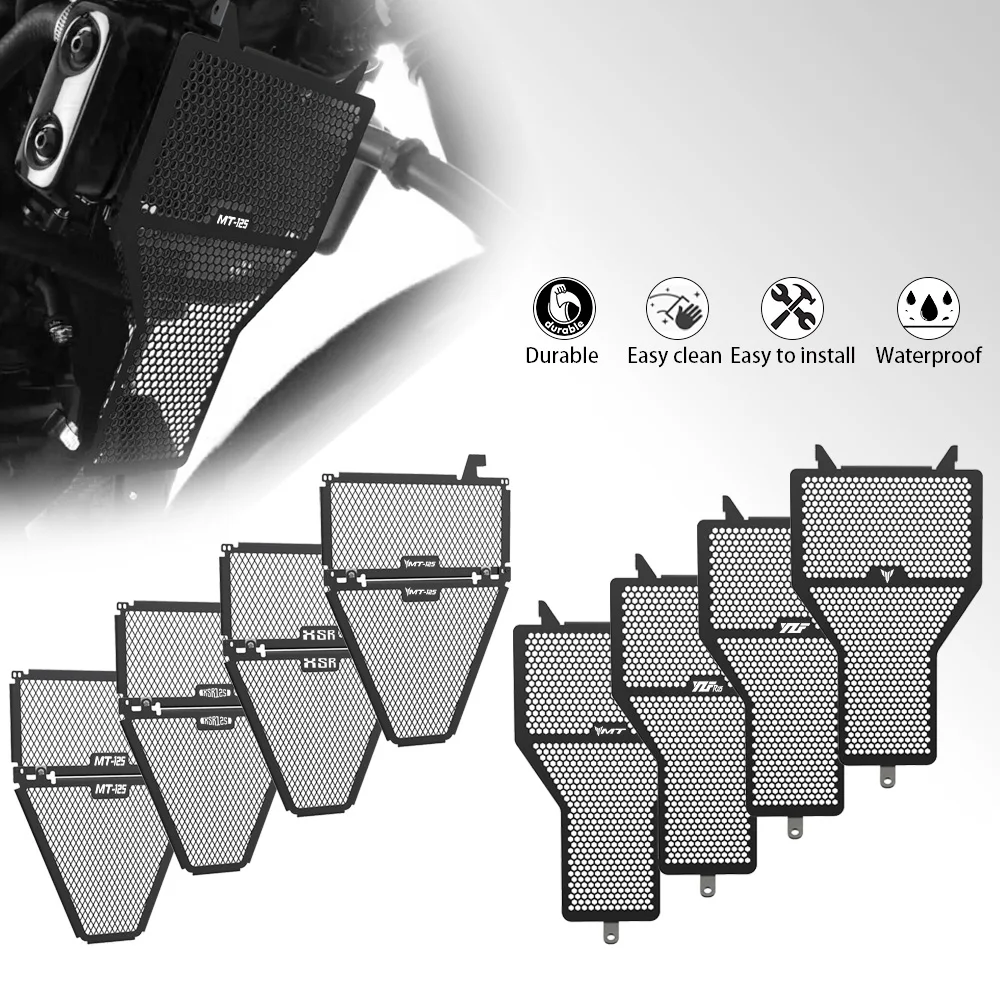 

2022 2023 2024 MT-125 аксессуары с ЧПУ, решетка радиатора, защитная крышка, новый мотоцикл для Yamaha MT125 MT 125 2020 2021
