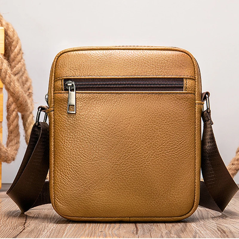 Casual Style shoulder bags for men designer luxury brand crossbody bags men male leather messenger bags mini bag cowskin