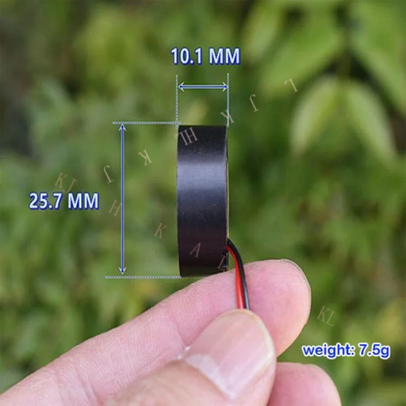 

N для бесщеточного охлаждающего вентилятора постоянного тока 9 В Mini 2510 0,07 А, тихий, большой объем воздуха 11850 об/мин