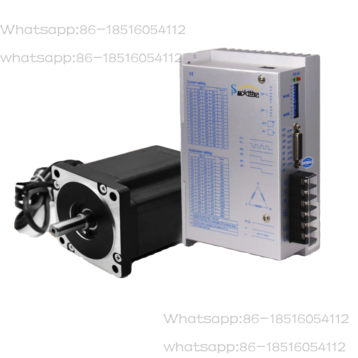 

Three-phase 86 stepper motor STM3610H/torque 2Nm/4Nm driver 7A/8.4A