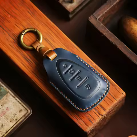Leather Protector Case for Chevrolet Cruze Spark Sonic Camaro Volt Bolt Trax Malibu Captiva Lacetti Aveo Remote Car Key Cover