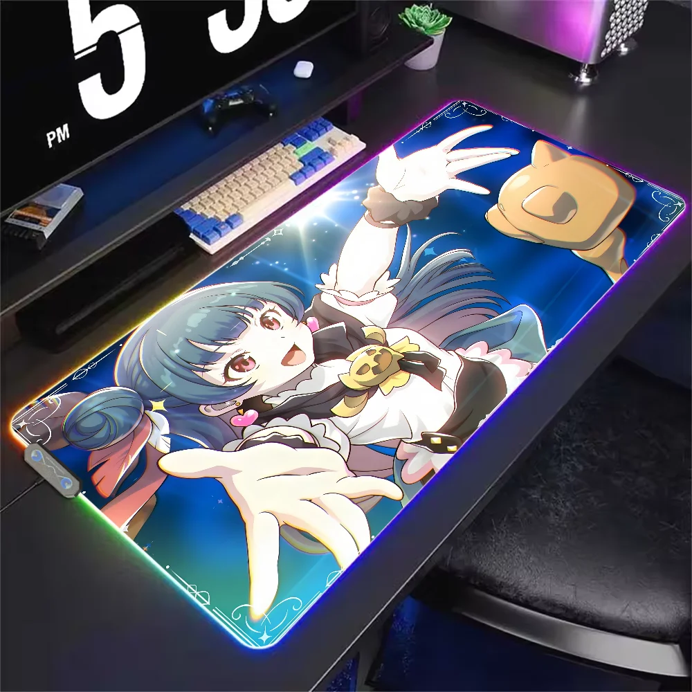 

Sunshine the MIRROR Mouse Pad RGB LED Light Non-Slip Rubber Base Waterproof Office PC Desk-Mat USB Large Game Home Best Price