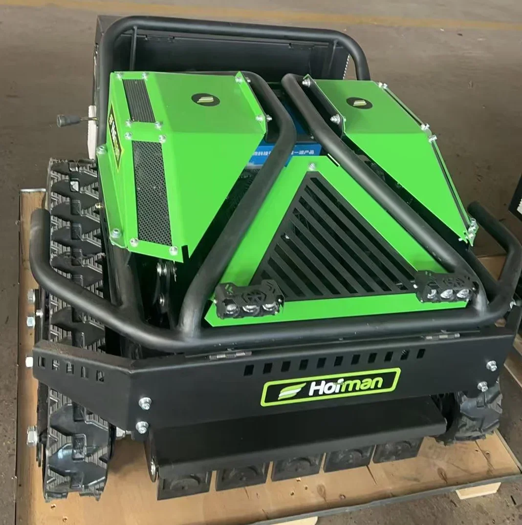 Crawler RC Robot Lawn Mower Multifunctional Grass Cutter Free Snow Shovel 7 Days Delivery Farm Snow Removal