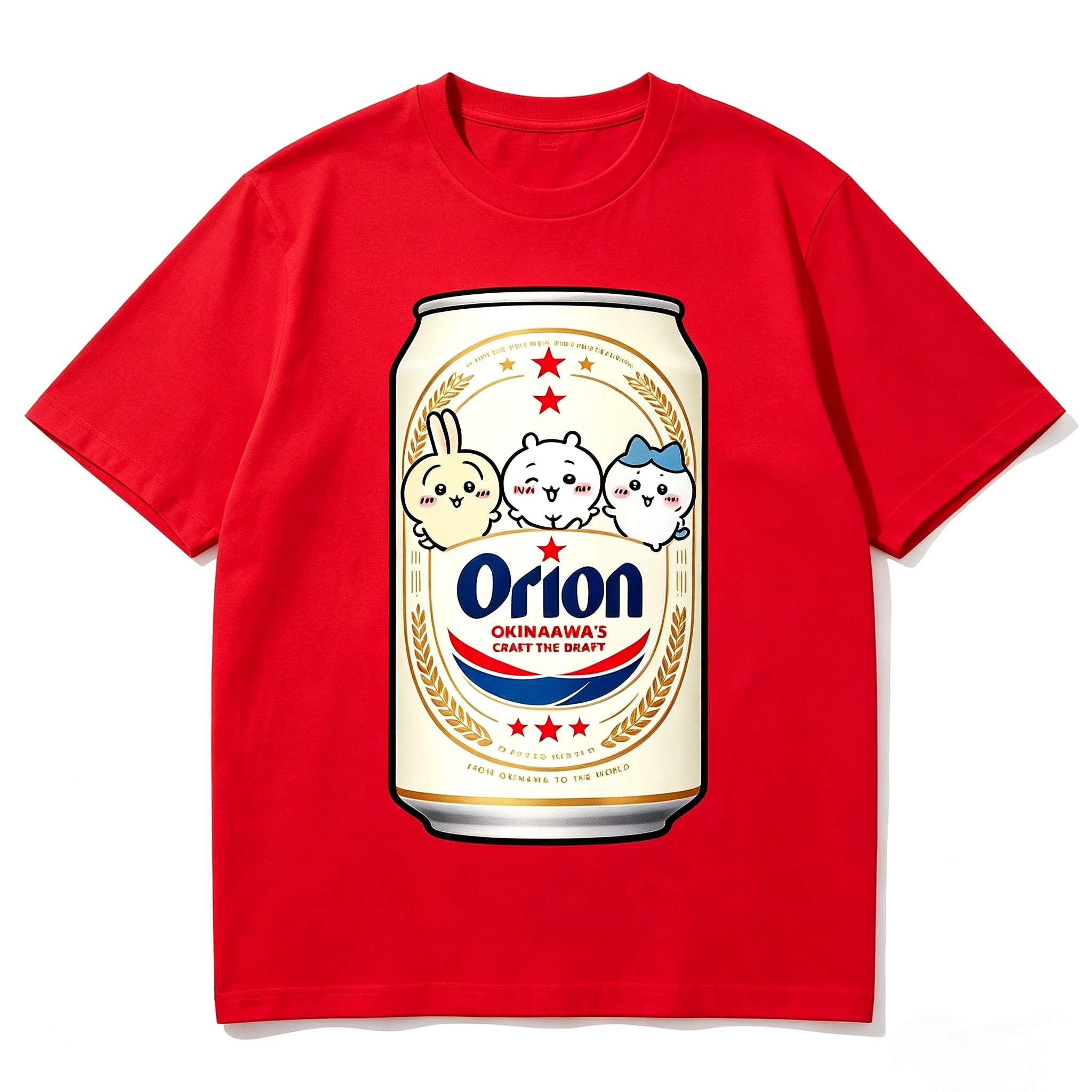 Chiikawa Anime Cartoon Kawaii Neues Kurzarm-T-Shirt, vielseitig kombinierbar, locker und bequem, atmungsaktiv, schweißabsorbierend, schnelltrocknend. – Detail 5
