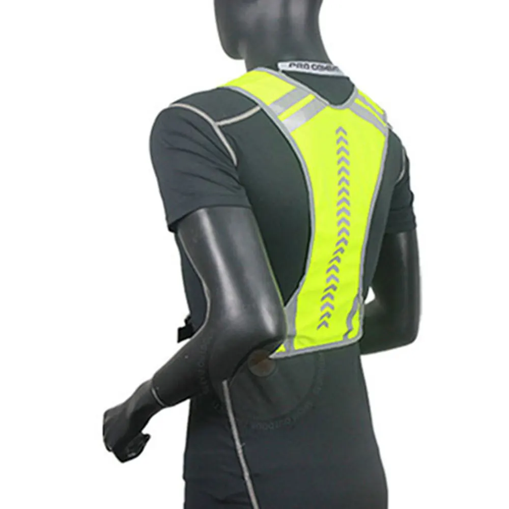 High Visibility Safety Highlight Night Motorcycle Reflective Cycling Vest Traffic Coat Night Running Working Reflective-Clothes