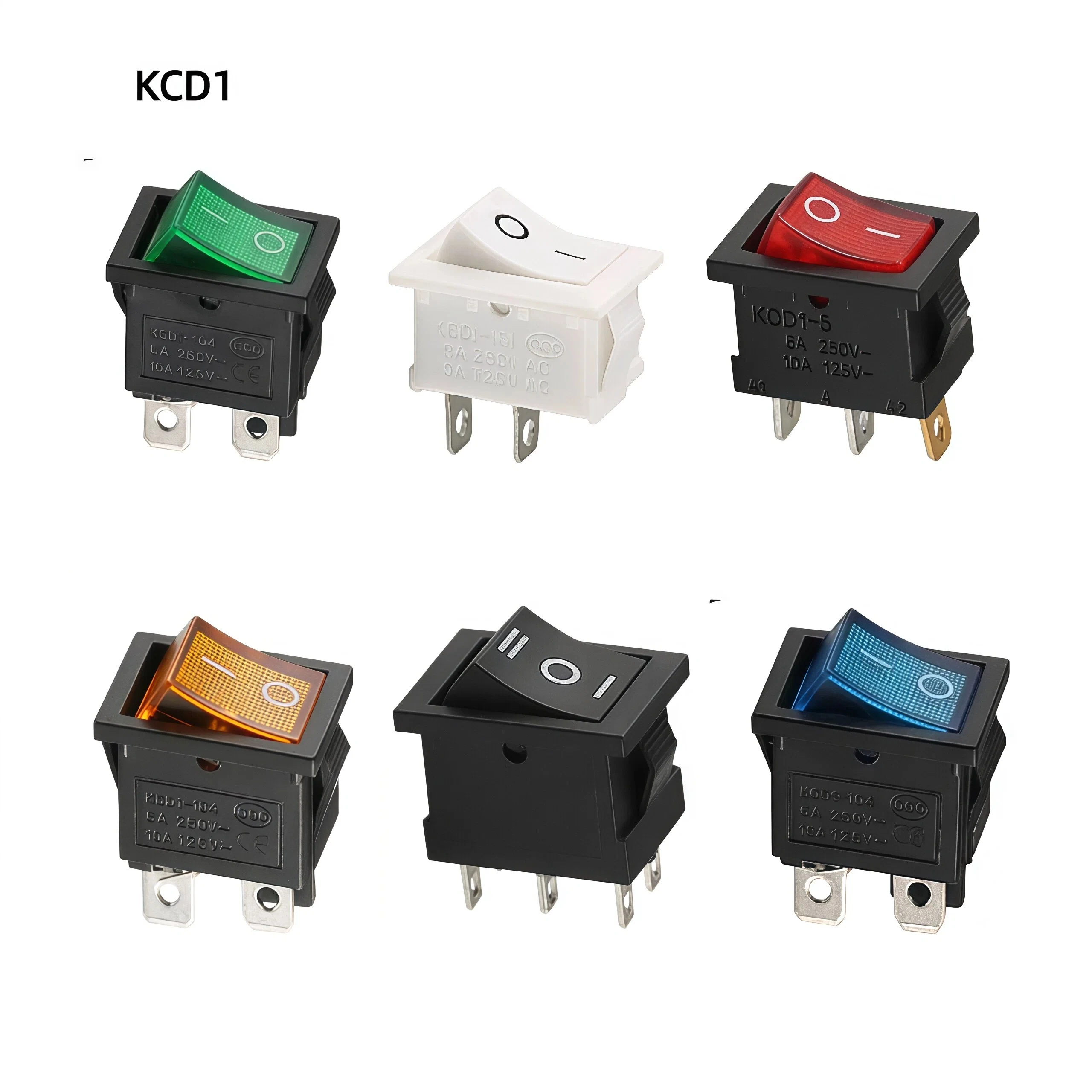 

1 шт., серия KCD1, 2/3/4/6-контактный кулисный переключатель питания для лодки и автомобиля, 15 мм x 21 мм, черный, красный, зеленый, 6 А/250 В, 10 А/125 В переменного тока, оптовая продажа
