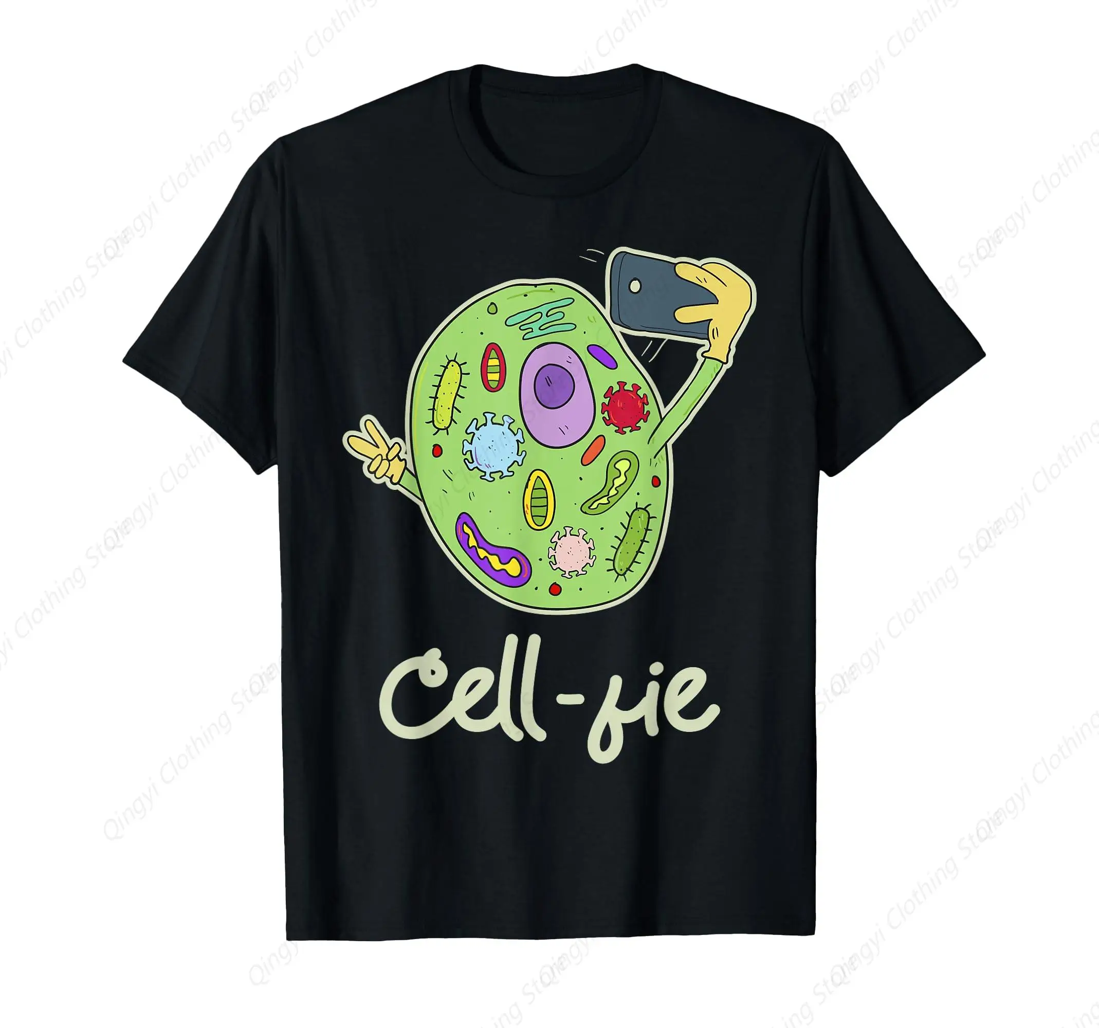 

Funny Science Tee, Chemistry Shirt, Cell-Fie T-Shirt
