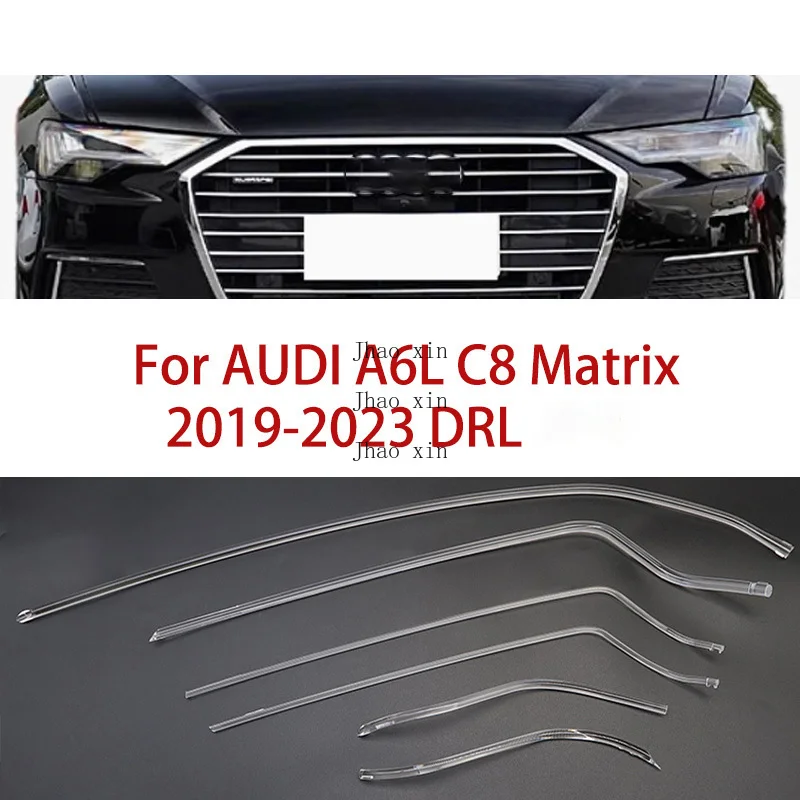 

Solving The Problem of Yellowing and Dullness For Audi A6 C8 White Light Matrix 2019-2023 Angel Eye Car DRL Light Guide Strip