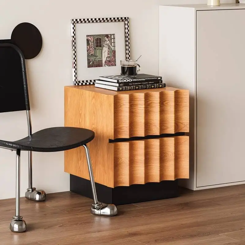 Mesitas De noche rústicas De diseño, armarios europeos De madera para oficina, mesitas De noche para dormitorio, cajón, Mesa De Cabeceira, muebles para el hogar