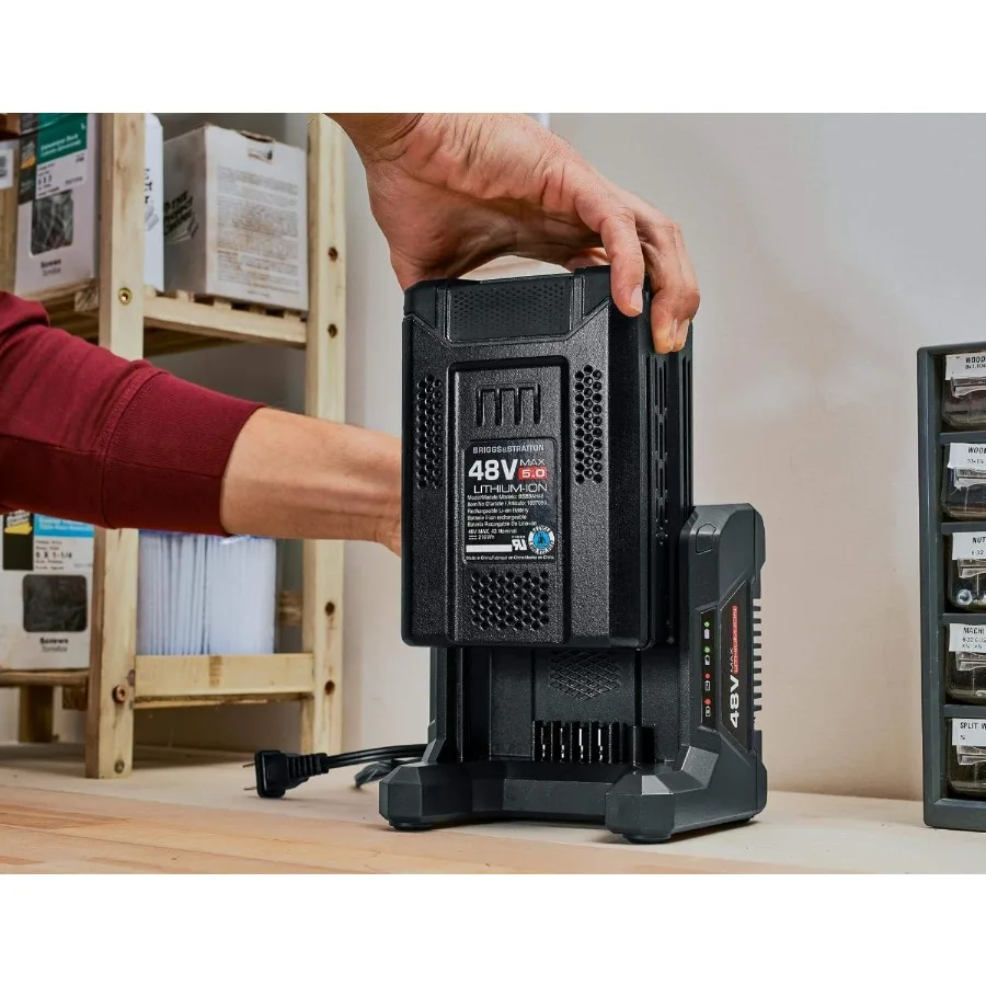 48V MAX 5.0 Lithium-ion Battery for Snapper HD Cordless Electric Tools: High-Performance Long-Lasting Power Solution for Heavy-