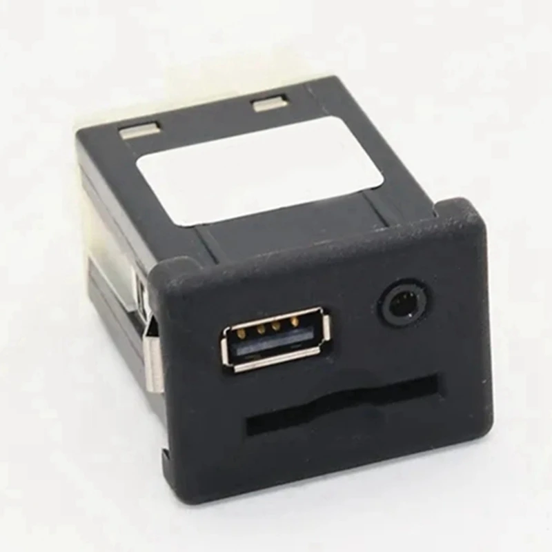 Carro USB SD Card e soquete AUX, adaptador de conector de linha, fácil de usar, Vauxhall Insignia A, Zafira C, 3.5mm, 20942160, 20868796