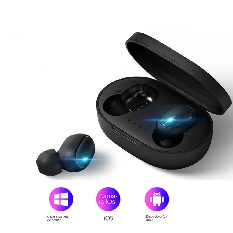 

A6s Wireless Headphones With Microphone Bluetooth 5.3 Earphones Tws In Ear Running Sports Stereo Buttons