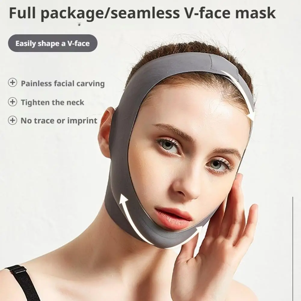 Gesichtsstraffungsband V-Line Kinn-Lifting-Band Kompressions-Gesichtsmaske Anti-Sagging Schlankheitsband Heim-Schönheitspflege-Tools
