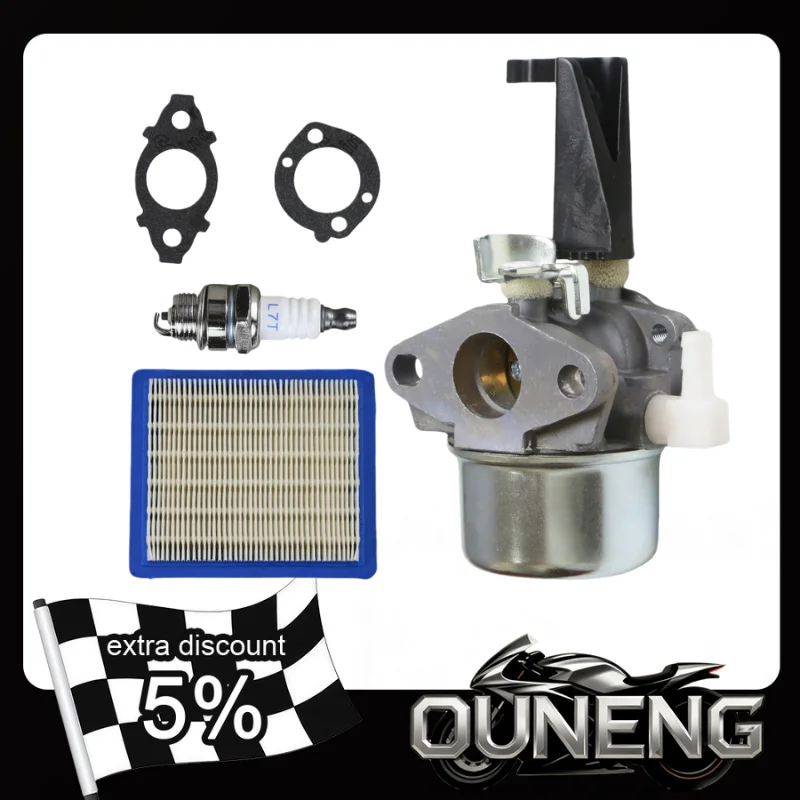 

BP17A-2 For Briggs Stratton 696065 697422 110402 110412 215369 BP17A Carburetor Tiller Engine Spare Carb with Gasket Set