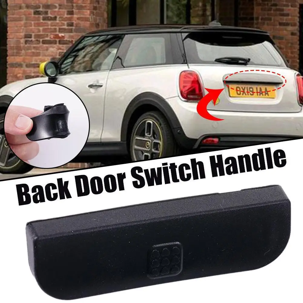 1PCS Car Rear Door Handle Bumper Trunk Back  Button Cover For BMW MINI Cooper R50 R52 R55 R56 2011-2015 R52 R53 R56 R57 R58 R59