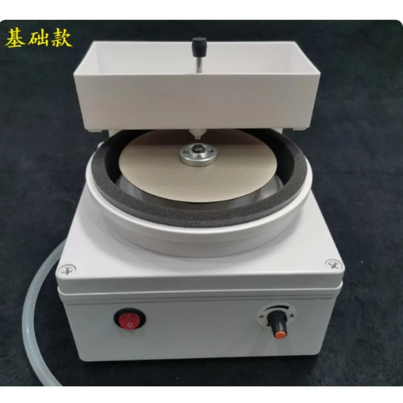 Portable Water‑Cooled Electric Flat Grinder, 125mm Lapidary Sharpener For Stone Polishing Processing Work