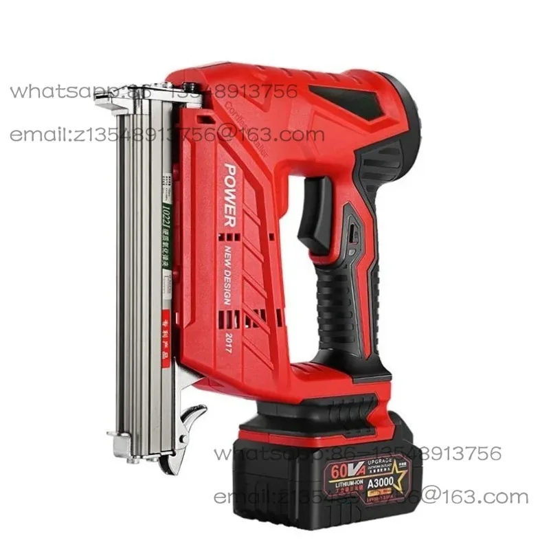 Lithium battery electric nail gun f30 straight nail gun code gun nail tool