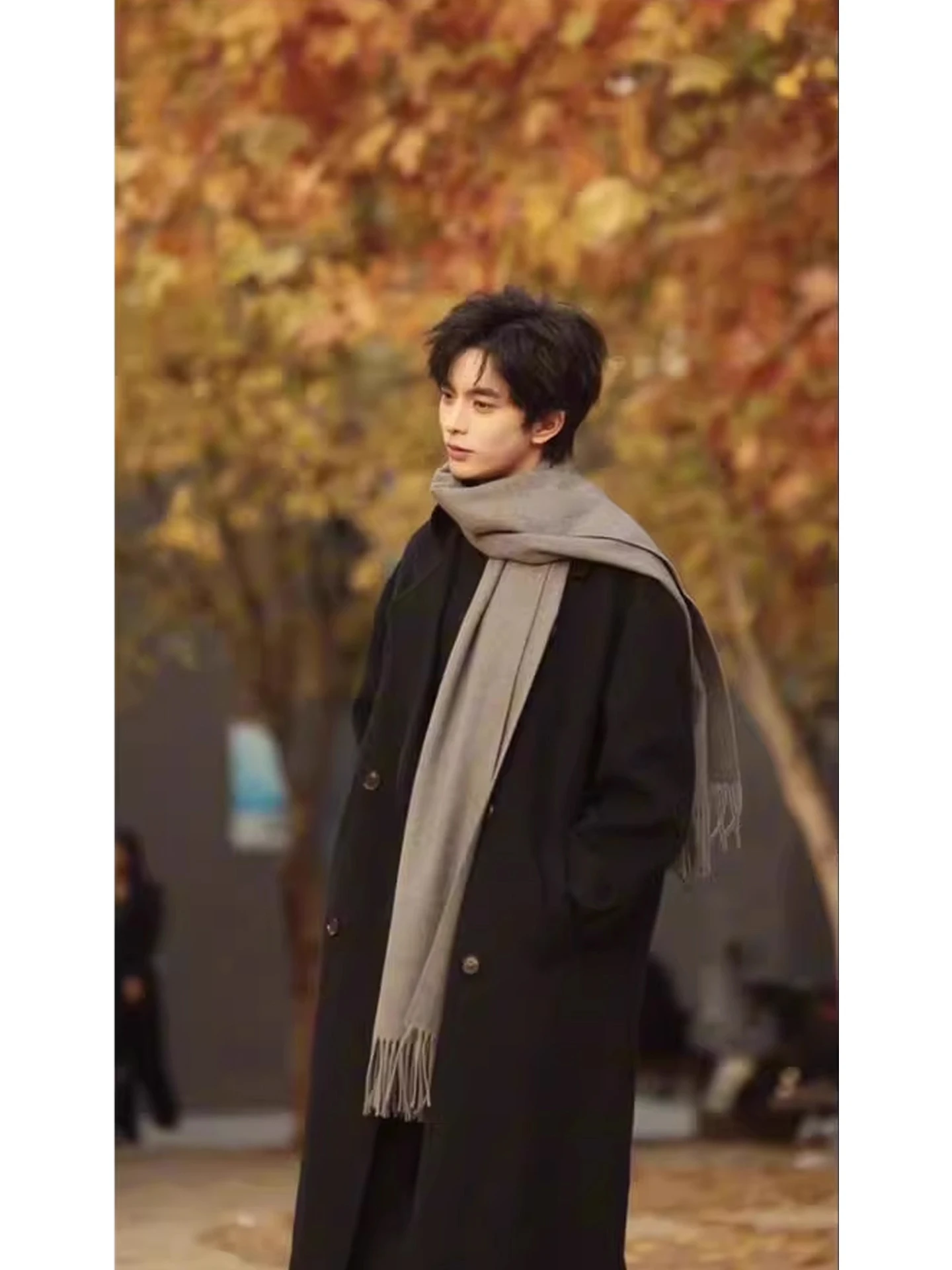 

Mat Bla шерстяное пальто мужское Sle осень-зима Aosphere Sensation Briti Sle хлопковая верхняя одежда корейская легкая...