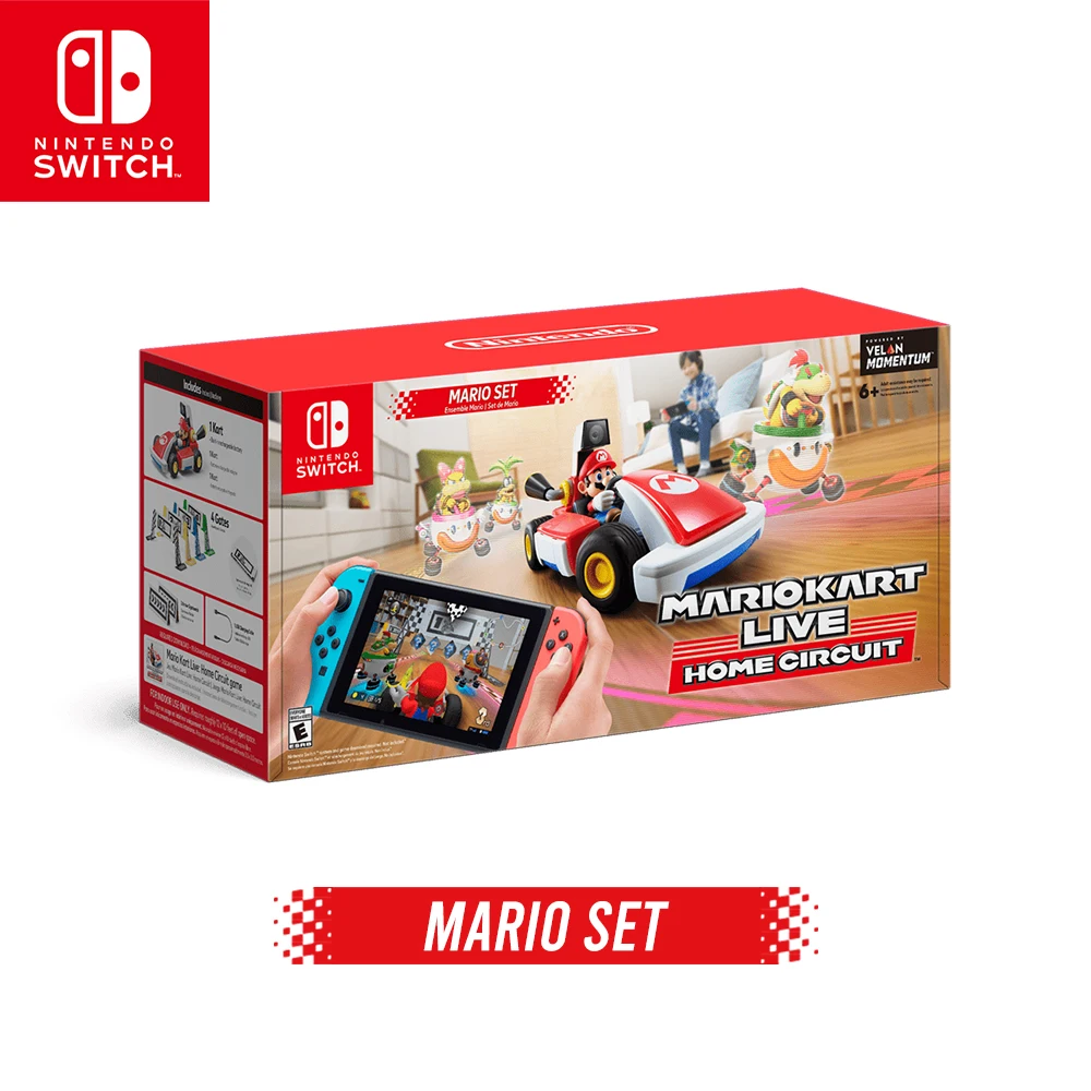Nintendo Switch Game - Mario Kart Live: Home Circuit - Mario Set