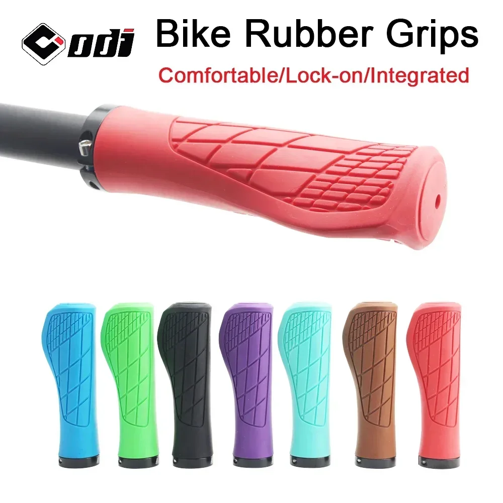 

ODI Bicycle Grips Shockproof Bike Handlebar Cover Anti-Slip Lockable Grips Ergonomic Cycling Rubber Ball Handle Grips