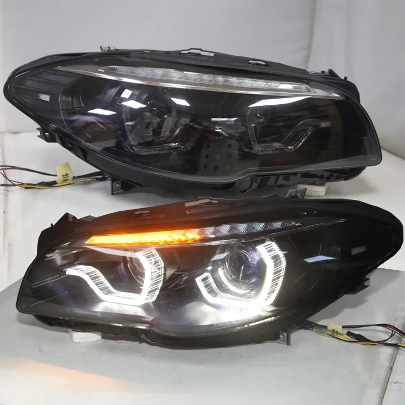 Conjunto de faros delanteros LED para BMW F10 5 Series 520 525 530 535i 2011-2013 SN