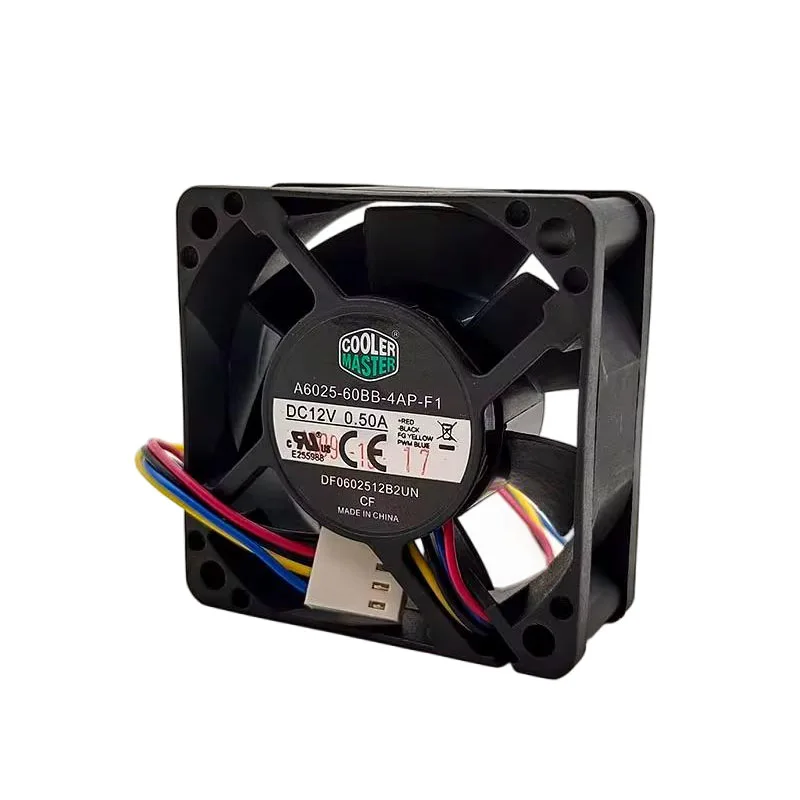 

NEW ORIGINAL A6025-60BB-4AP-F1 12V 0.50A PWM 6025 60*60*25mm COOLING FAN RADIATOR
