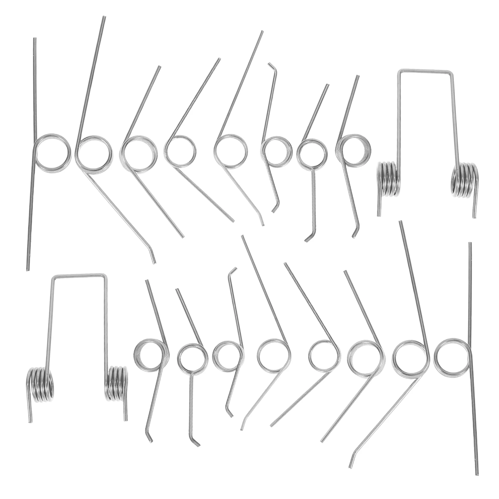 

18 Pcs Spring for Bin Lid Trash Metal Torsional Garbage Cans Springs Replacement