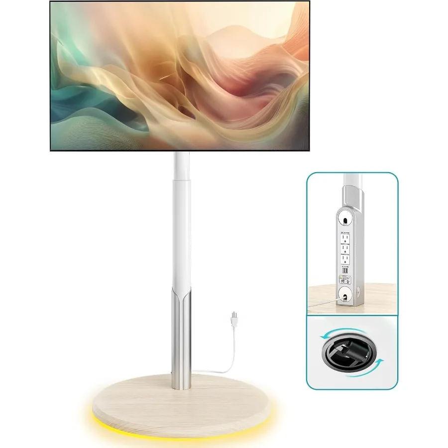 Floor Mobile Tv Sta… - image