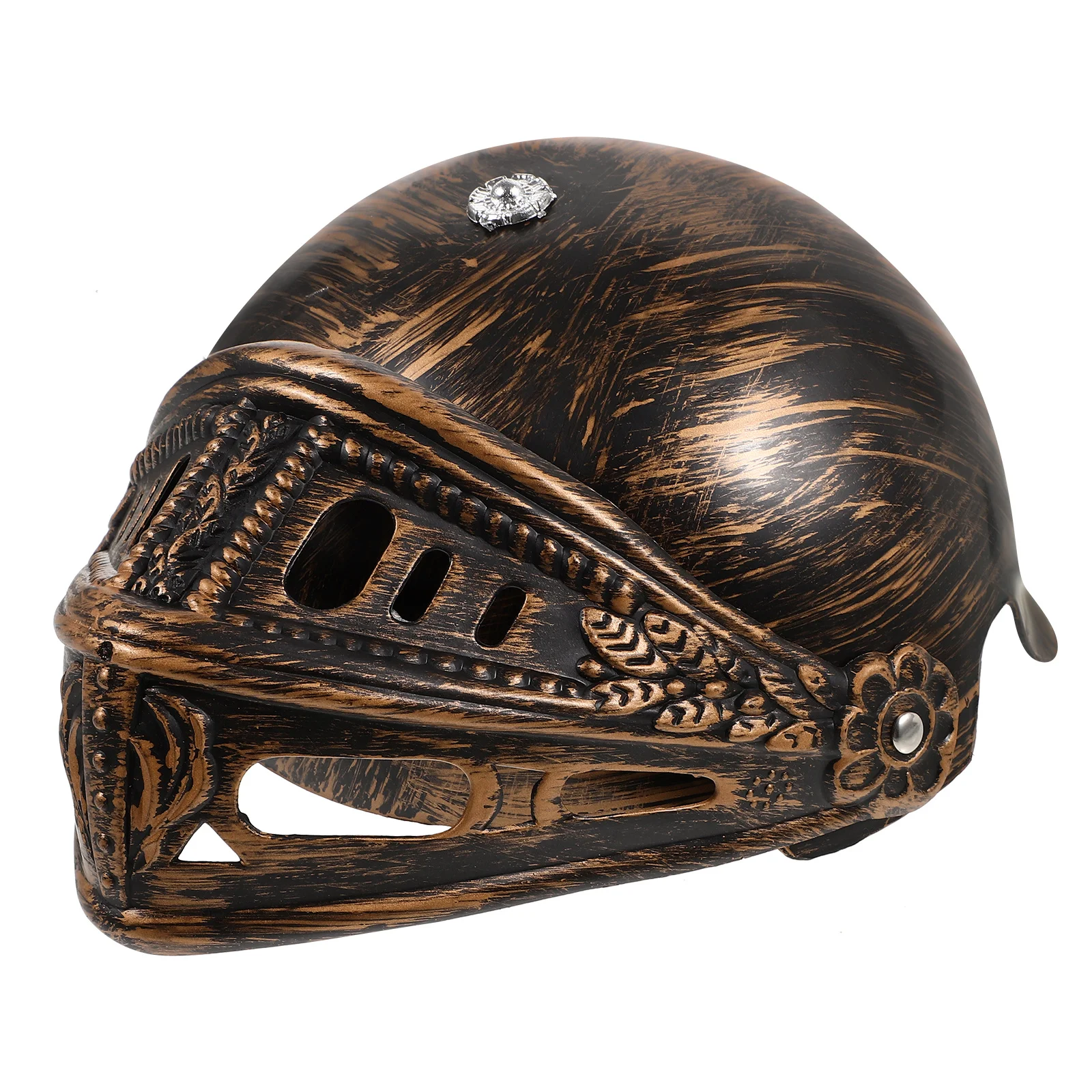 Disfraz romano de soldado para niños, tocado de Cosplay vikingo, sombrero de fiesta ligero, accesorio decorativo para niños