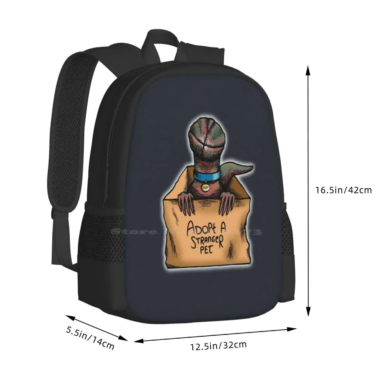 Adotta uno Stranger Pet nuovi arrivi borse Unisex borsa per studenti zaino Demogorgon Demodog Demoperro sculacciata mente Flayer Eleven