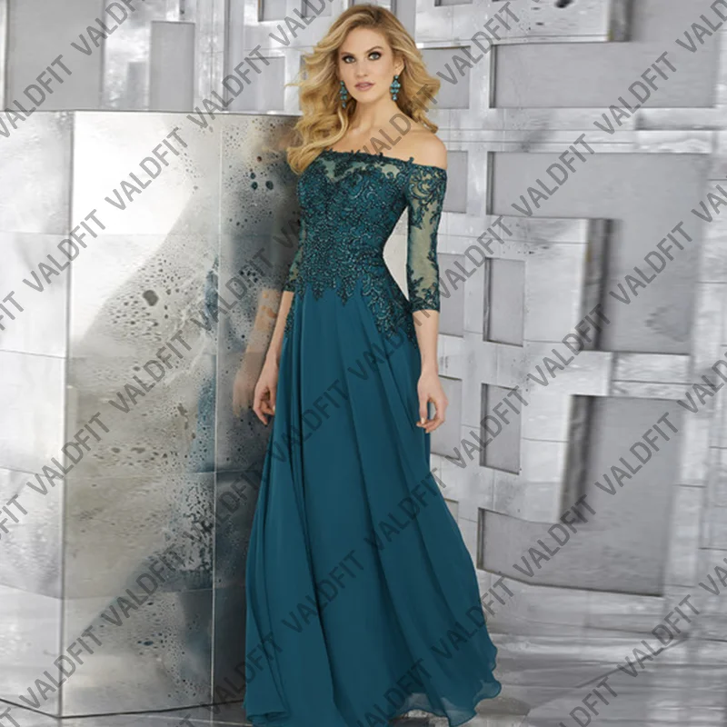 

Customized Vintage Elegant Chiffon Mother of the Bride Dresses 2025 Wedding Party Dress vestidos de fiestas elegantes mujer boda