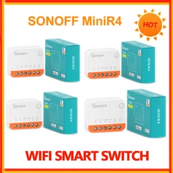 Sonoff Mini R4 Extreme Wifi Smart Switch Two Way Remote Control Detach Relay Mode Smart Home Modlue Via eWelink APP Alexa Google