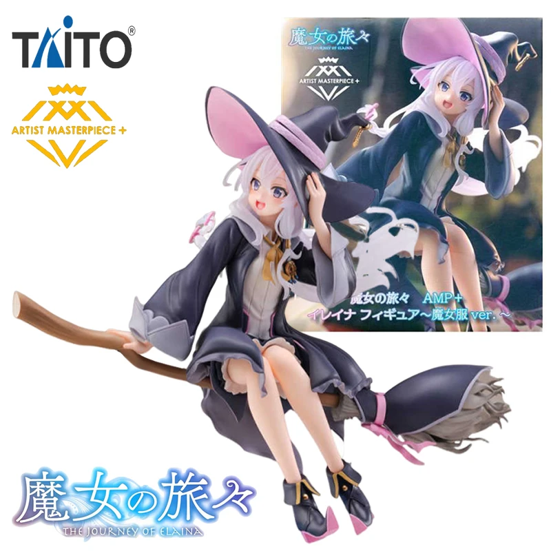 In Stock TAiTO AMP+ THE JOURNRY OF ELAINA ELAINA ~Witch Costume Ver.~ PVC 20CM Anime Action Figures Model Collection Toy