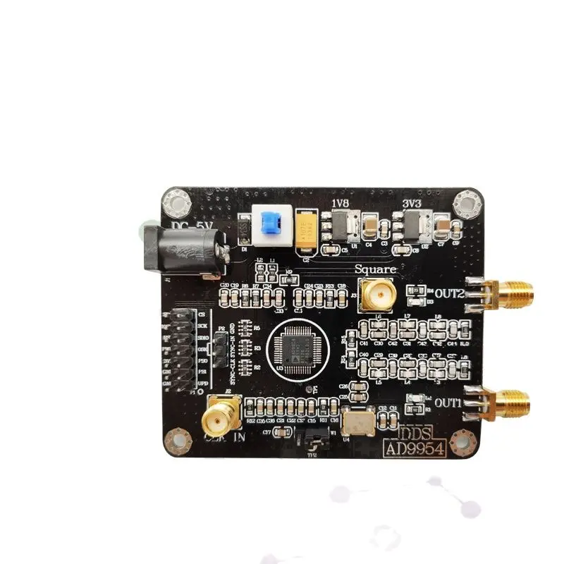 

AD9954 DDS signal generator module sine wave square wave RF signal source 400M main frequency development board