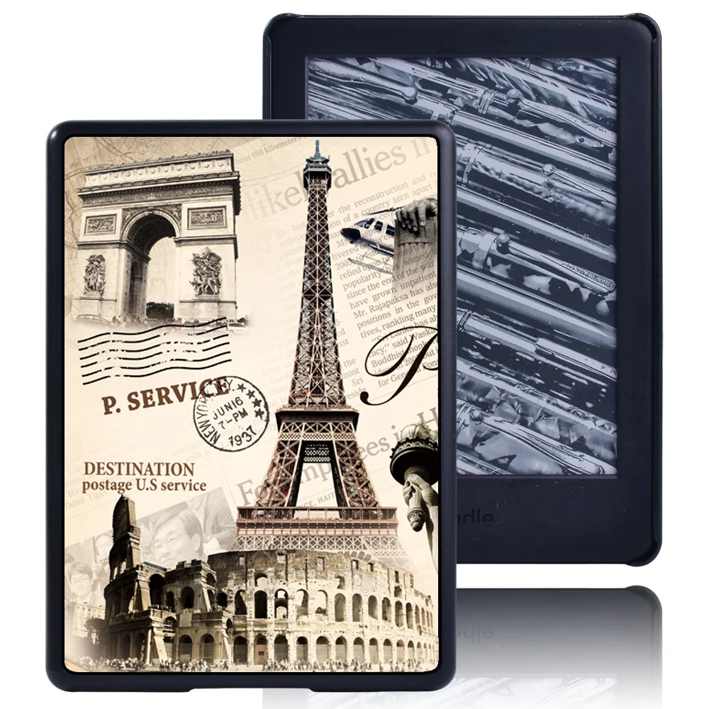 Tablet Case for Kindle 8th Gen 2016/Kindle 10th Gen 2019/Kindle Paperwhite 1 5th/2 6th/3 7th/4 10th Gen plastic Hard Back Case