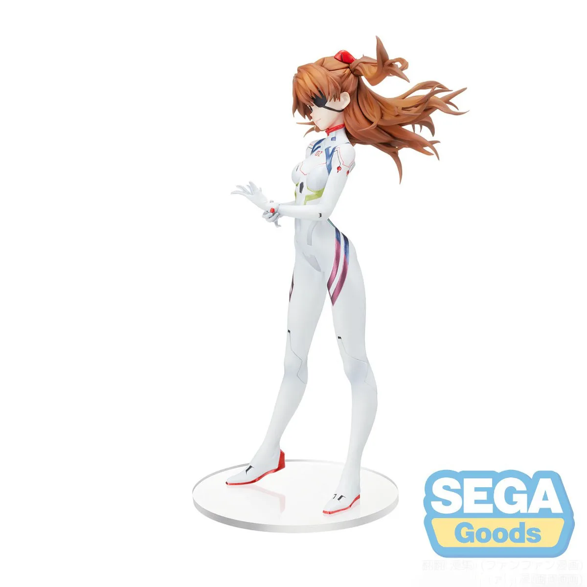 SEGA SPM Figure Shin Evangelion Gekijouban:|| Souryuu Asuka Langley Last Mission Activate Color Original Anime Figure Model Toys