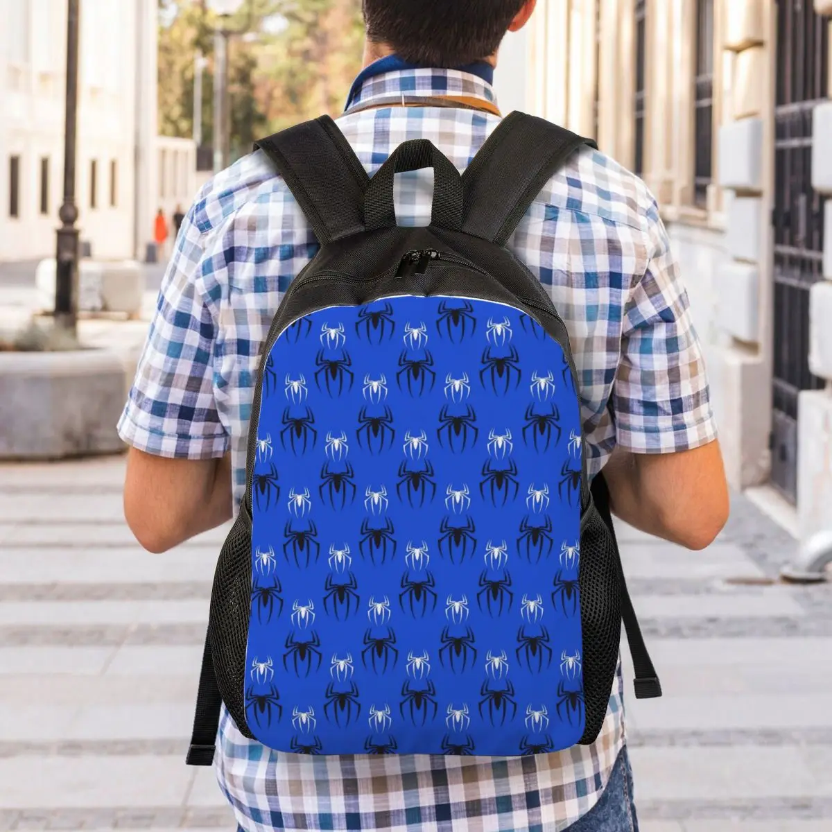 Custom Classic Animal Spiders Pattern Travel Backpack Men Women School Computer Bookbag College Student Daypack Bags
