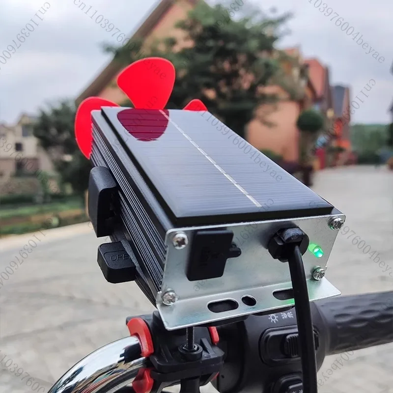 

Расширитель диапазона электромобиля, ветро- и солнечный генератор для повышения диапазона, универсальный зарядный инструмент во время работы.