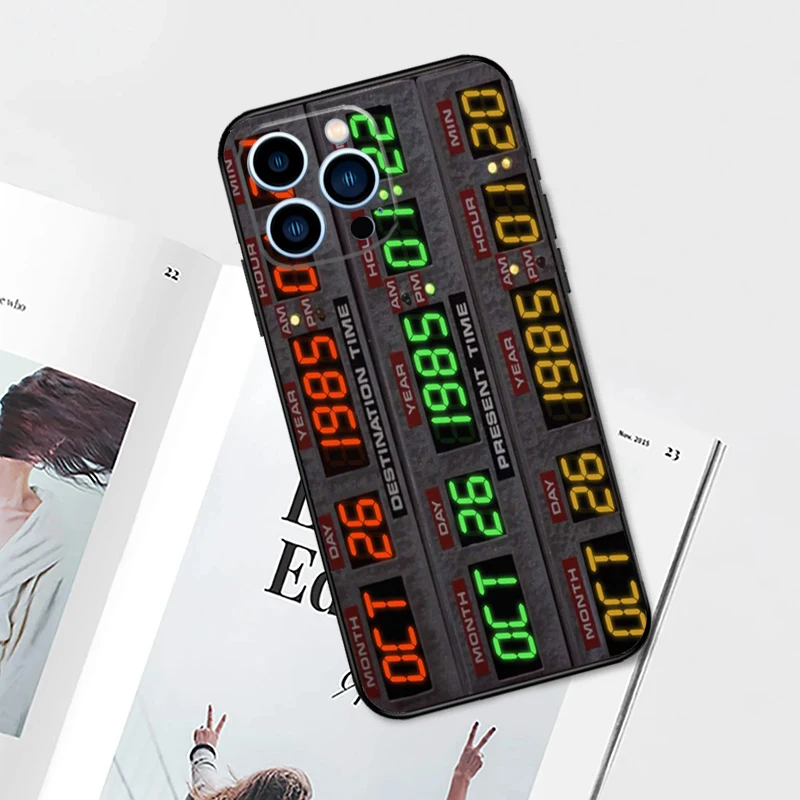 Back to the Future Flux Capacitor Case For iPhone 14 13 12 11 15 16 Pro Max Plus XS Max X XR 7 8 Plus 13 12 Mini Phone Cover image 5