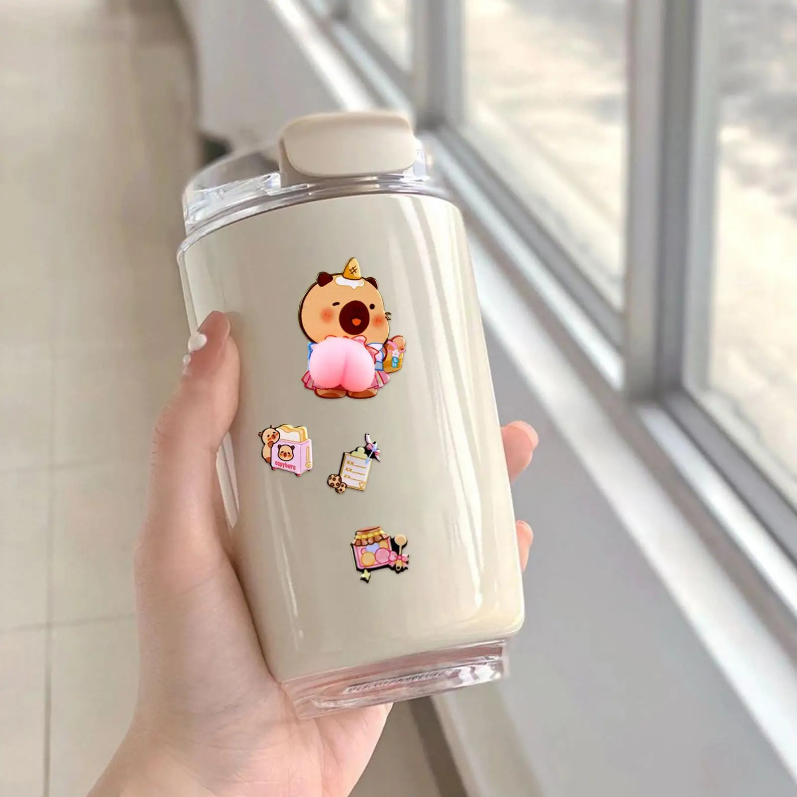 Fun Stickers Cartoon Decals Decorations 3D Cartoon Puff Stickers For Laptops Phone Case Party Birthday Classroom Activity Reward